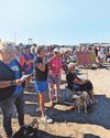 Protesters voice anger at plans for seaside homes10