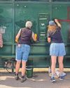 Community cleans Nazi symbols and flag graffiti7