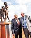 Rugby legend home as statue’s plaque reflects his knighthood Rugby legend home as statue’s plaque reflects his knighthood2