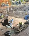 Castle cave discoveries 'could rewrite history'1