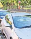 Multiple car windows smashed Multiple car windows smashed2