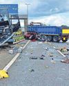 Drivers' terror as lorry swerved across M6018