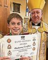 Air cadet tracked down for prestigious award... in cathedral14