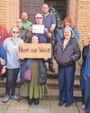 Parents seeking answers over police visit to peaceful protest at town hall2