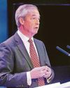 Nigel Farage says he will tackle 'serious problems'0