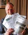 Driver's hospital parking fine fury1