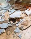 FAMILY'S SHOCK AS CEILING CRASHES TO FLOOR IN HOTEL ROOM5