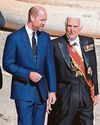 Prince William pays his respects to pontiff on behalf of the King1