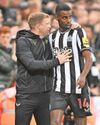 Howe's wish is to see Isak in a Magpies shirt again Howe's wish is to see Isak in a Magpies shirt again66