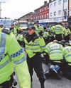 POLICE ARREST EIGHT IN COUNTY ROAD PROTEST0
