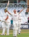 Haynes celebrates first ton for Notts in draw with Essex Haynes celebrates first ton for Notts in draw with Essex