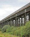 Wooden bridge could sit in shadow of the ‘iron giant’ to improve access Wooden bridge could sit in shadow of the ‘iron giant’ to improve access