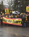 Cheers and applause as gravel pit plans rejected10
