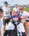 Marathon team runs to honour Sam's memory16