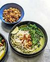 COCONUT, BASIL AND BROCCOLI NOODLE BROTH (Serves 2)33