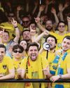 Dozens of Spanish fans turn up to support and sing for county team Dozens of Spanish fans turn up to support and sing for county team