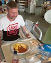Staff working non-stop to keep the patients fed