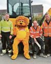 Volunteers help to fix hospice's drainage problems19