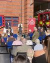 Plaque unveiled to firefighter8