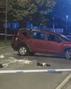 Road shuts after collision between a car and motorbike Road shuts after collision between a car and motorbike0