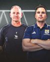Hungry coaches join mad whirl in back-room!27