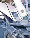 Driver's taken to hospital as precaution after crash6