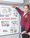 Pupils paint picture to highlight 'hedgehog highways' initiative4