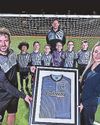 Young footballers have a 'spring in their step' with sponsorship deal Young footballers have a 'spring in their step' with sponsorship deal1