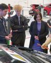 Minister meets mechanics of the future at college driving green motoring skills Minister meets mechanics of the future at college driving green motoring skills