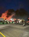 Recycling site fire 'due to a discarded battery' Recycling site fire 'due to a discarded battery'