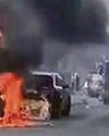 Firefighters' timely arrival after car blaze spread to house0