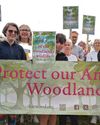 Supporters of 'magical' ancient woodland show opposition to plan for homes7