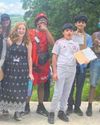 Young creatives' tour of historic Chatsworth gardens7