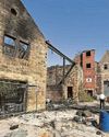 Part of arson-hit mill complex set to be razed to ensure safety9