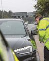 Driver was steering with knees on M1 while rolling a cigarette Derby Telegraph