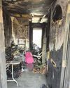 Inside fire-hit home where six escaped from flames Inside fire-hit home where six escaped from flames0