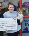 Couple raise £3,400 for care unit in memory of twins Couple raise £3,400 for care unit in memory of twins