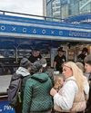 Long queue for TikTok stars’ free jackets Long queue for TikTok stars’ free jackets
