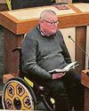 Wheelchair user's plea to make town pavements safer Wheelchair user's plea to make town pavements safer