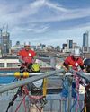 Abseil parents are no cowardy Custards! Abseil parents are no cowardy Custards!