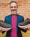 Running Bishop takes to the city's streets Running Bishop takes to the city's streets