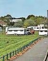 Park strife as travellers set up camp near city school Park strife as travellers set up camp near city school