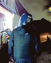 Cops chainsaw way into suspect's home3