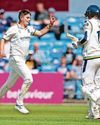 Bamber in 5-star show on day for the bowlers Bamber in 5-star show on day for the bowlers