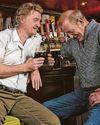 On matinee days we're each drinking ten pints! On matinee days we're each drinking ten pints!