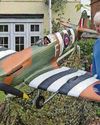Spitfire replica takes garden to higher level14