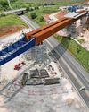 HS2 viaduct moves in over the M6 motorway8