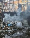 Huge fire destroys warehouse near M60