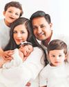 Couple's joy at ‘triplets’ of three different ages11