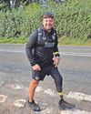 Soldier who lost his leg finishes 250-mile hike10